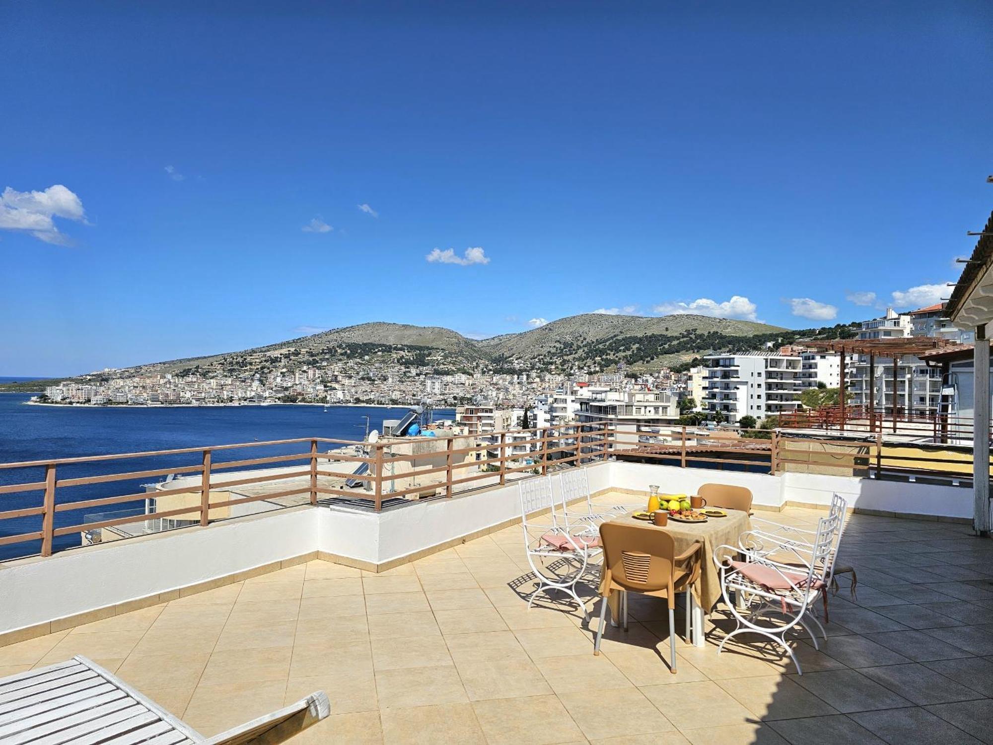 Апартаменты Sunset Penthouse Саранда Экстерьер фото